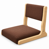 Chaise de Sol Japonaise - Pliable en Bois Massif