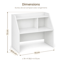 Bureau de Sol  – Compact & Fixe