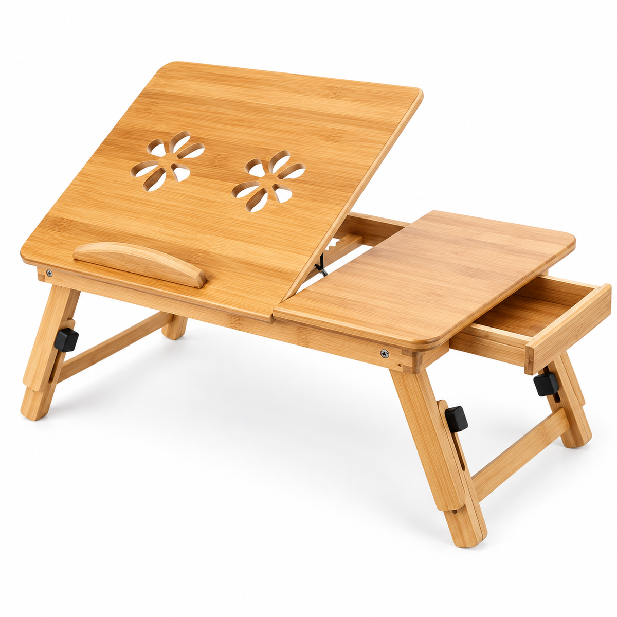 Bureau de sol pliable - Plateau inclinable