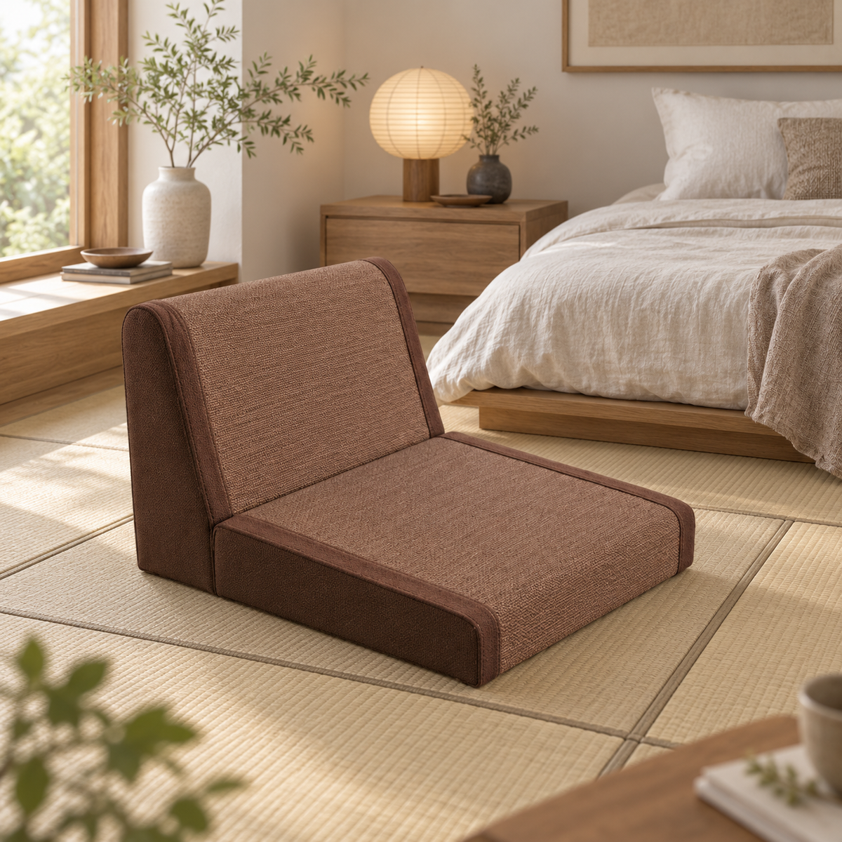 Chaise de sol avec dossier - Confort & Détente