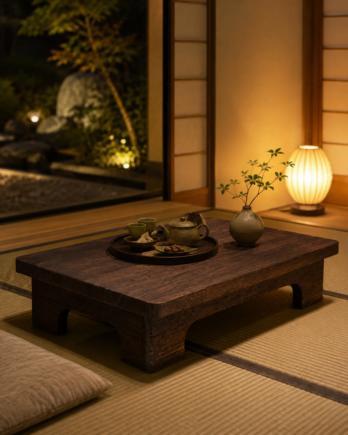 Table d'Appoint Basse - Compact & Minimaliste